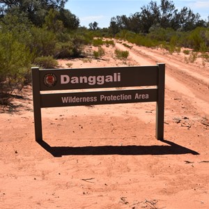 Danggali Wilderness Protection Area Boundary Sign