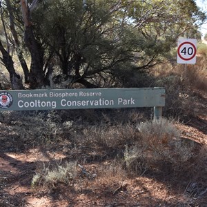 Cooltong Conservation Park Boundary Sign