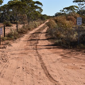 Cooltong Conservation Park Boundary Track Junction