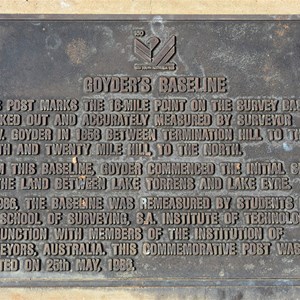 Goyder's Baseline Memorial