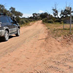 Muloorina Station Camping Area Turn Off