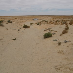 Walking track to lake