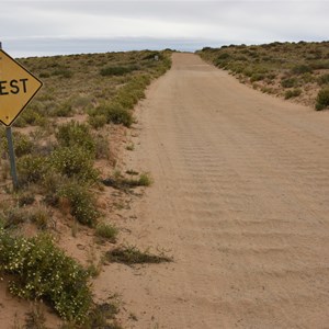 Crest On Lake Eyre Road