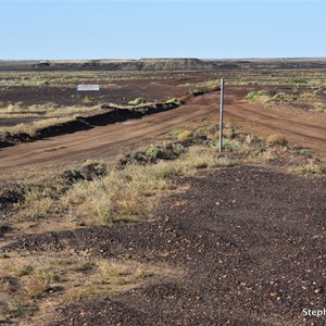 Lake Eyre National Park Boundary Sign