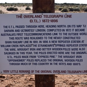 The Overland Telegraph Line Memorial 