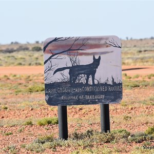 Coober Pedy Turn Off