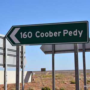 Coober Pedy Turn Off