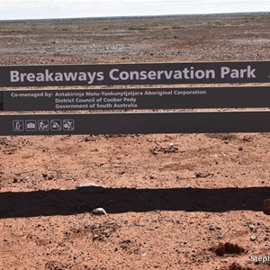 Kanku-Breakaways Conservation Park Boundary