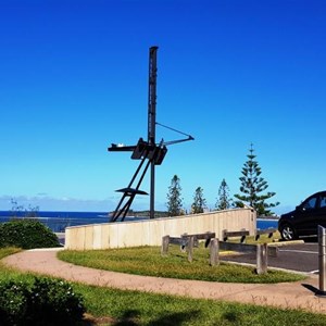 The memorial viewed from the north