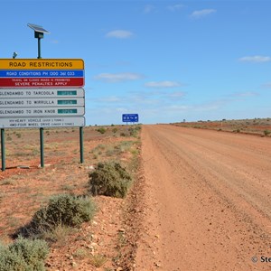 Stuart Highway & Kingoonya Road Intersection