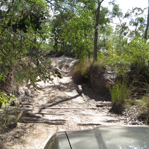 Small dry gully