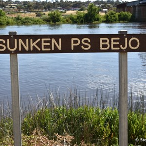 Sunken Paddle Steamer Bejo