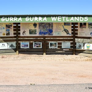 Gurra Gurra Wetlands Information Booth 