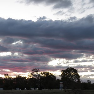 A sunset at beer o'clock