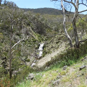 Waterfall 500m below weir