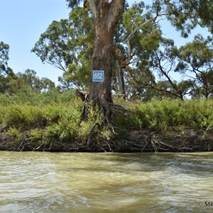 Murray River 652 Marker Sign