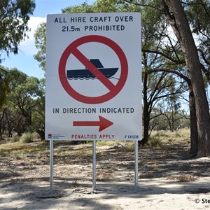 South Australia - New South Wales Murray River Border Marker