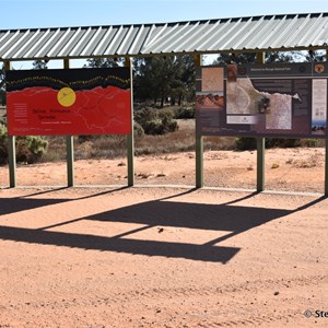 Mungo National Park Boundary Sign