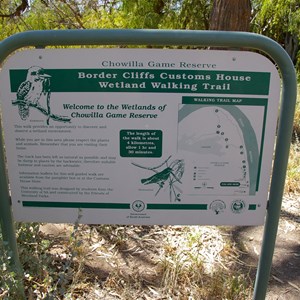 Border Cliffs Custom House Wetland Walk Information Bay