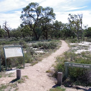 Start of the Border Cliffs Customs House Wetland Walk