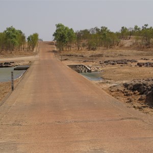 Westbound view