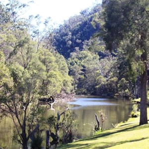 Reynolds Creek below the dam