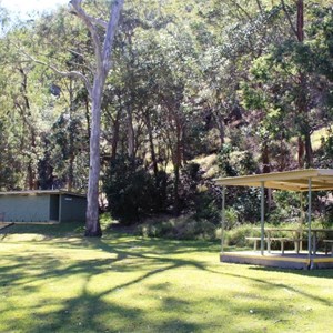 Facilities at the lower Moogerah picnic area