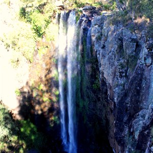 The 40 metre drop of Queen Mary Falls