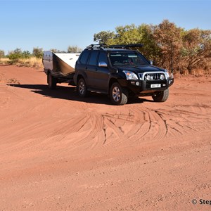 Old Gravel Pit Camp Turn Off