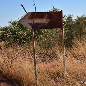 Old Gravel Pit Camp Turn Off