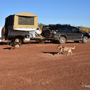 Old Gravel Pit Camping location