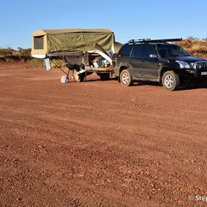 Old Gravel Pit Camping location