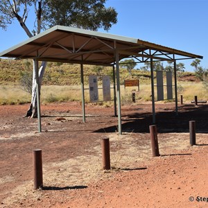 Wolfe Creek Meteorite Crater National Park Information Shelter