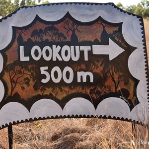 Halls Creek Lookout Turn Off 