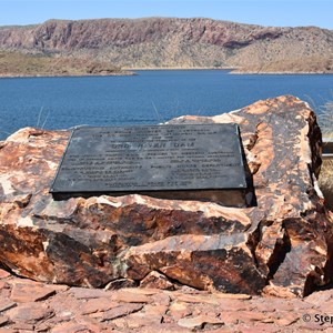 Ord River Dam Historic Engineering Marker