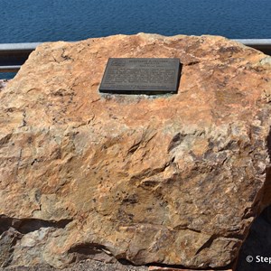 Ord River Dam Historic Engineering Marker