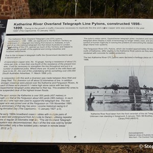 Katherine River Overland Telegraph Line Pylon