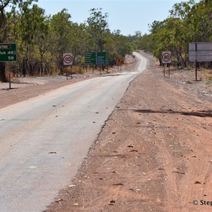 Stuart Highway & Central Arnhem Highway Intersection