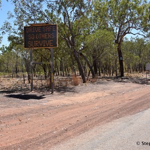 Stuart Highway & Central Arnhem Highway Intersection