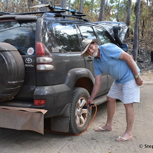 Deflate Tyres Stop