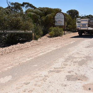 Cocata Conservation Park Boundary Sign 