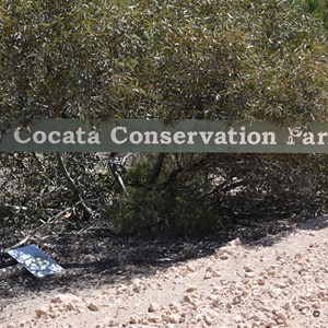 Cocata Conservation Park Boundary Sign 