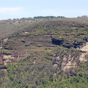 A different view of Bridal Veil Falls