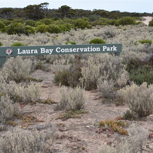 Laura Bay Conservation Park Boundary Sign