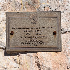 Coodlie School Site Memorial