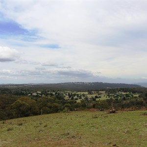 Hill End from Bald Hill Lookout