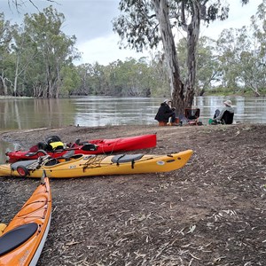 Murrumbidgee & Murray Rivers confluence