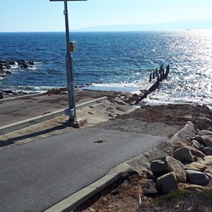 Boat Ramp Canal Rocks