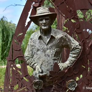 David Ruston OAM Sculpture