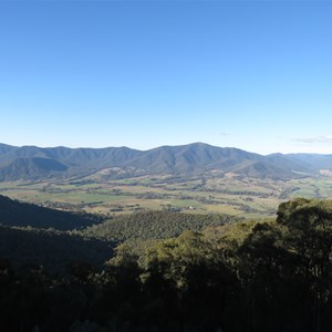 View over Kiewa valley